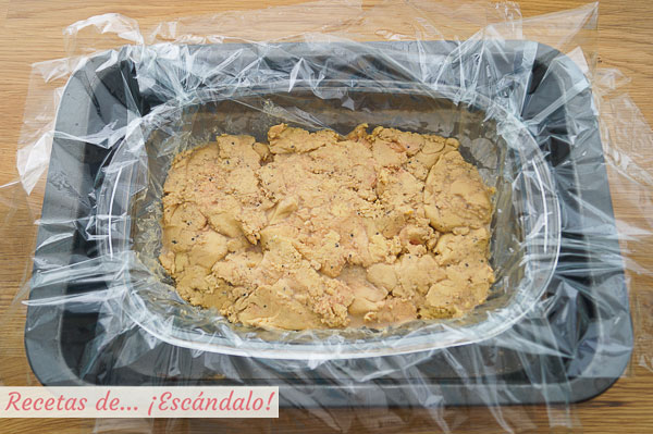 Foie gras micuit al bano maria