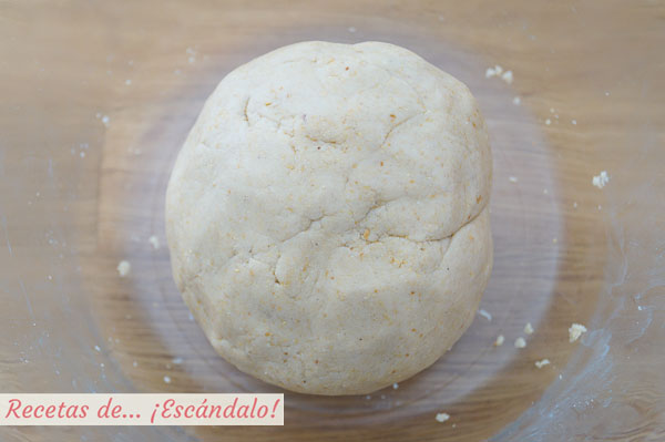 Masa para polvorones caseros