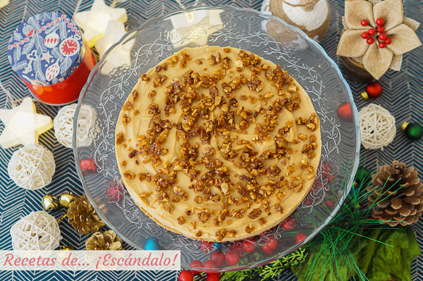 Como hacer tarta de turron blando sin horno y con cuajada