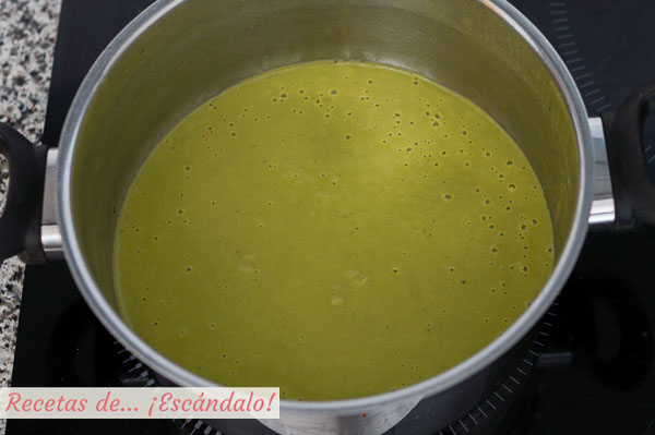 Como hacer crema de esparragos trigueros