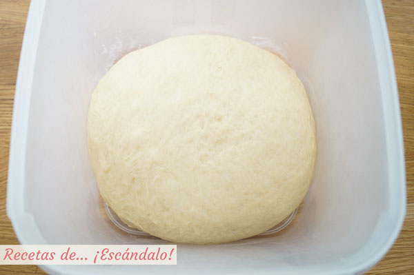 Masa casera para rollitos de canela