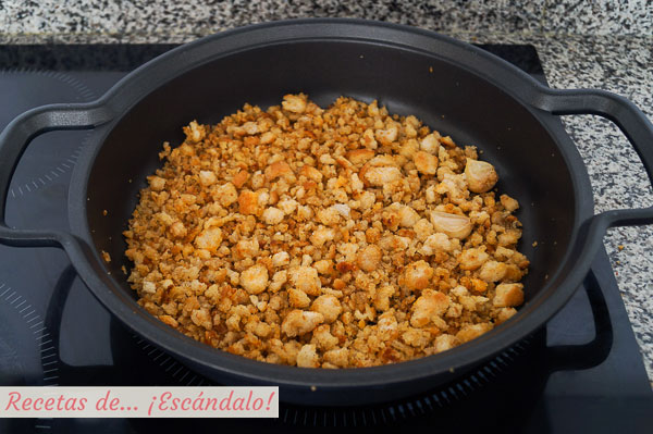 Migas de pastor o migas de pan