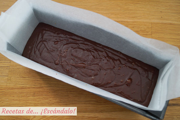 Brownie para chocoflan o pastel imposible