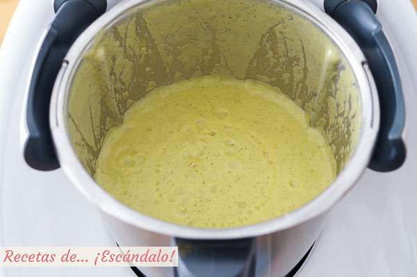 Crema de calabacin casera