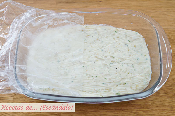 Masa para croquetas de bacalao
