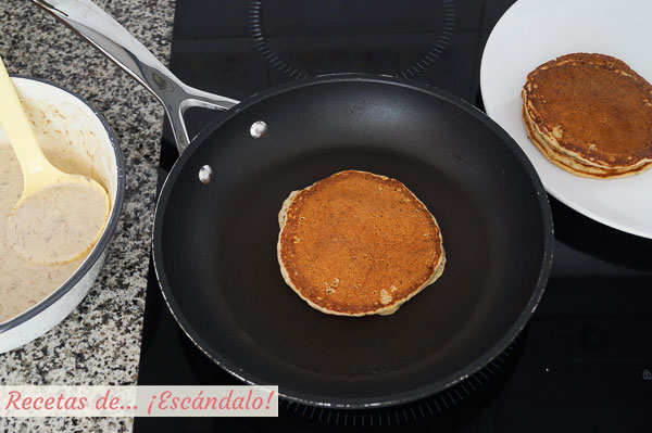 Hot cakes de platano