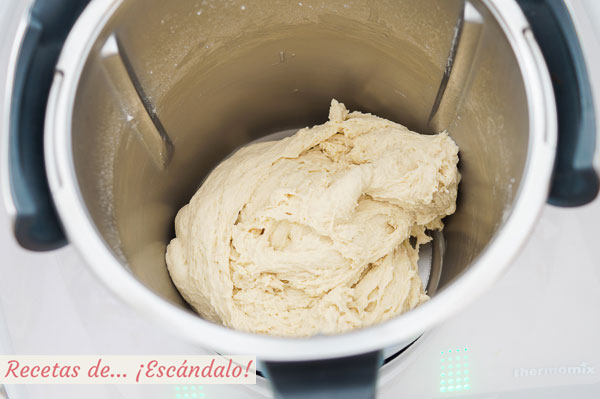 Masa de pizza con thermomix
