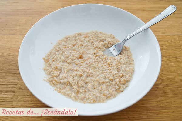 Pan de molde para espesar salsa