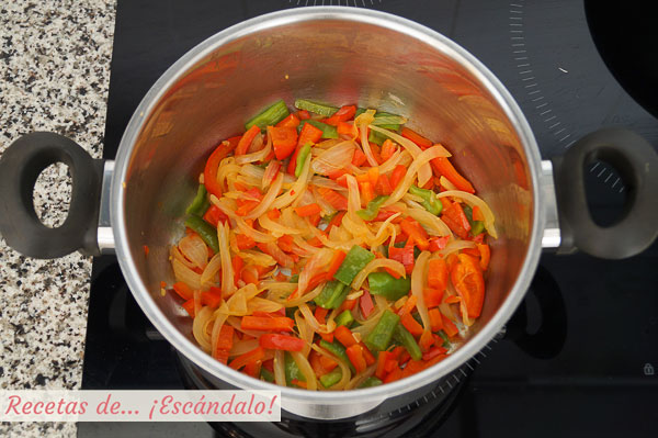 Verduras para ketchup