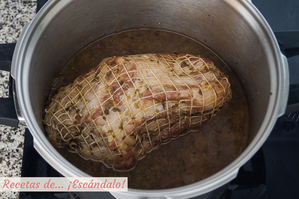 Carne mecha o carne mechada andaluza