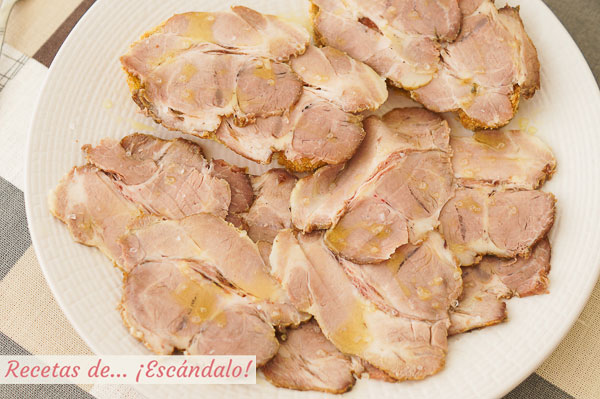 Como hacer arne mechada o carne mecha. Receta tradicional andaluza