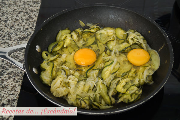 Ingredientes zarangollo murcia