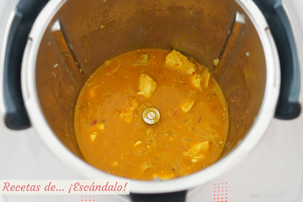 Pollo al curry thermomix