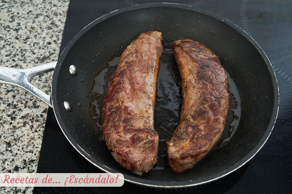 Solomillo iberico de cerdo