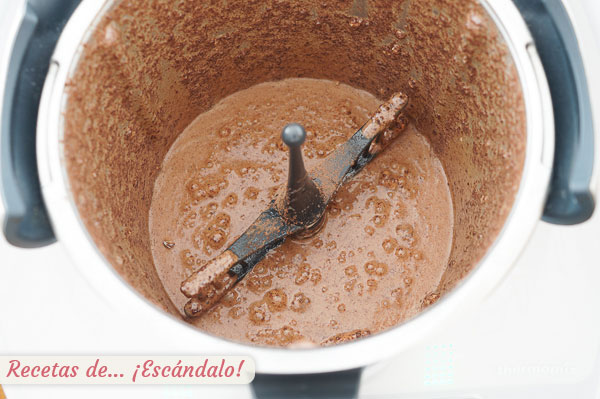 Chocolate para brownie thermomix