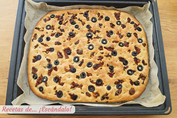 Focaccia casera