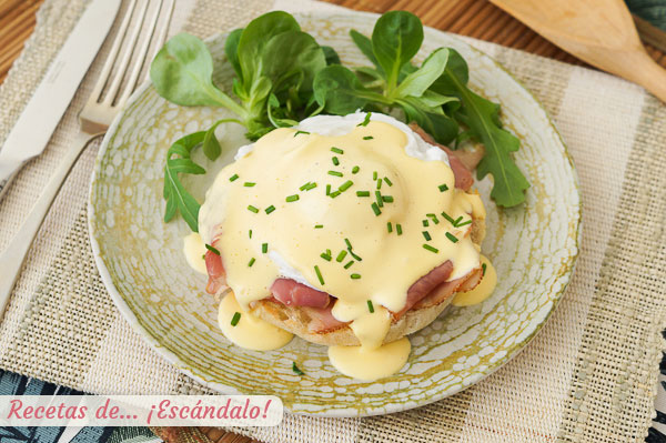 Como hacer huevos benedict o huevos benedictinos, te van a quedar perfectos