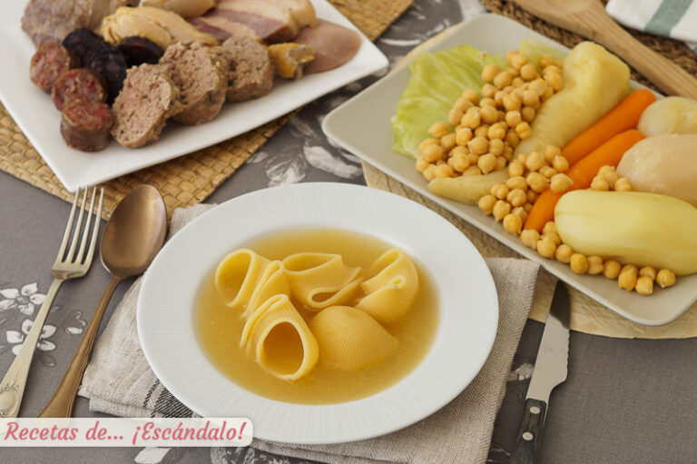 Escudella i carn d olla. Receta catalana tradicional paso a paso