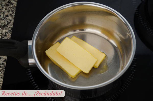 Mantequilla para salsa alfredo