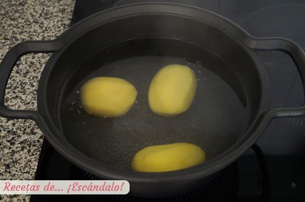 Patatas cocidas