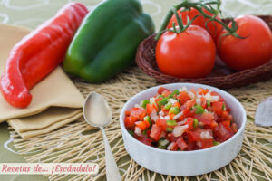 Receta de salsa criolla tradicional, un adobo o acompañamiento fantástico