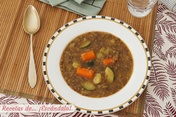 Como hacer lentejas con verduras en thermomix, un estofado delicioso