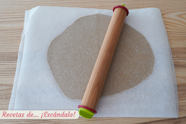 Estirar masa galletas jengibre