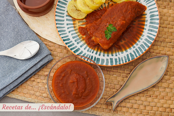 Como hacer salsa vizcaina casera y tradicional, muy sabrosa y facil