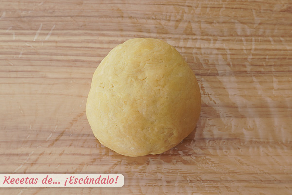 Masa quebrada casera