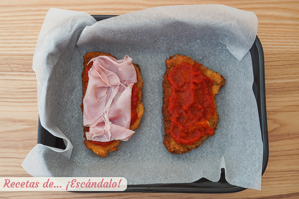 Milanesas a la napolitana caseras