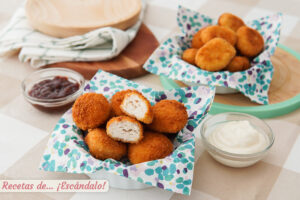Receta de nuggets de pollo caseros y jugosos