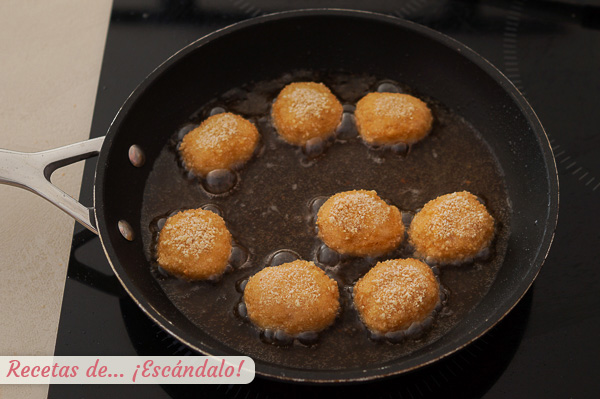 Nuggets de pollo fritos