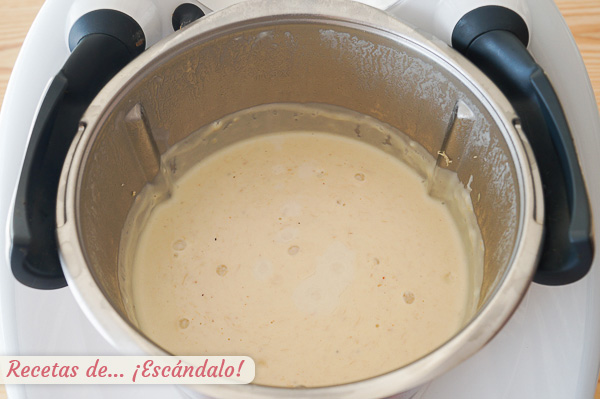 Bechamel para croquetas de pollo thermomix