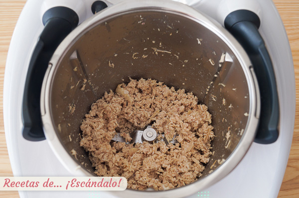Pollo deshilachado desmanuzado thermomix