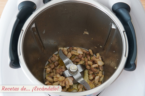 Panceta sofrita thermomix carbonara