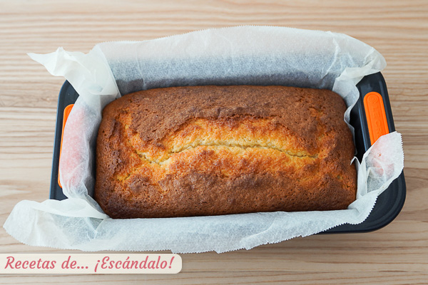 Bizcocho de limon thermomix casero