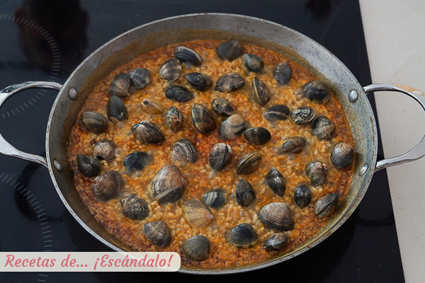 Almejas arroz