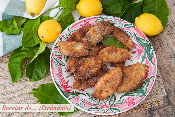 Como hacer paparajotes murcianos caseros, un postre tradicional