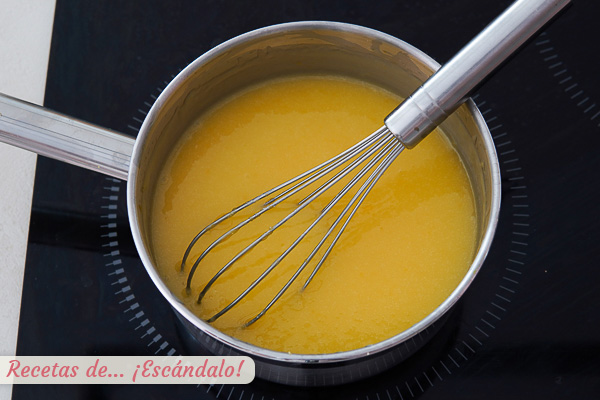 Lemon curd o crema de limon casera