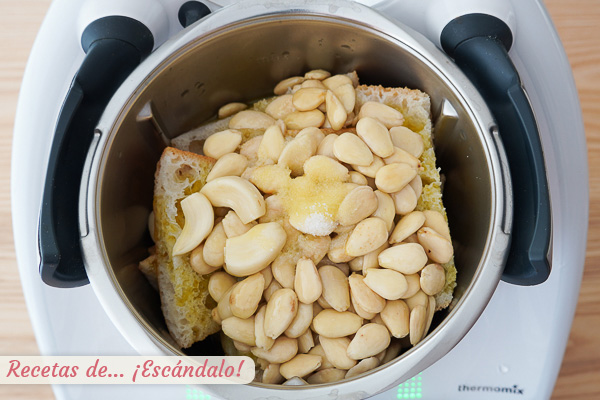 Ajoblanco casero thermomix