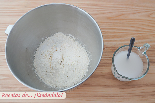 Ingredientes masa coca de recapte