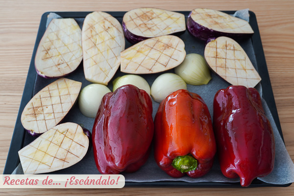 Verduras para escalivada