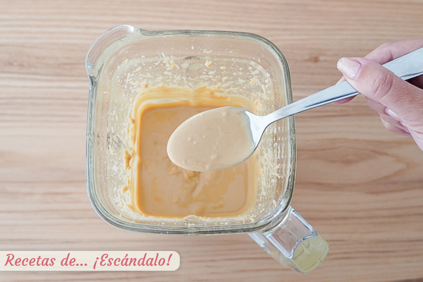 Mantequilla de cacahuete receta