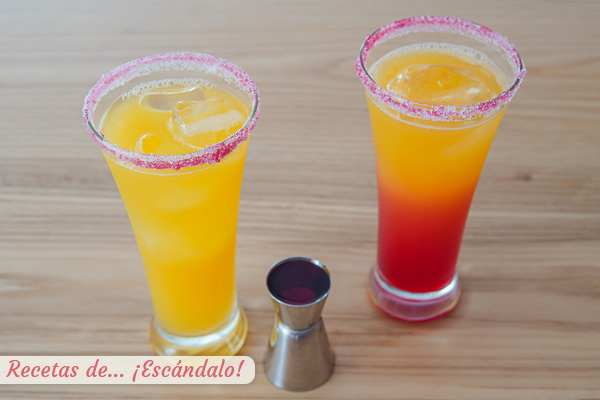 Como hacer coctel san francisco casero con granadina