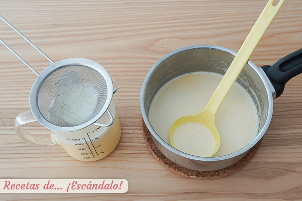 Crema creme brullee francesa tradicional