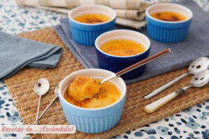 Receta de crème brûlée, un postre tradicional francés
