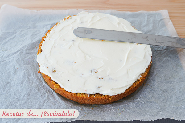 Cobertura de queso para tarta de zanahoria thermomix