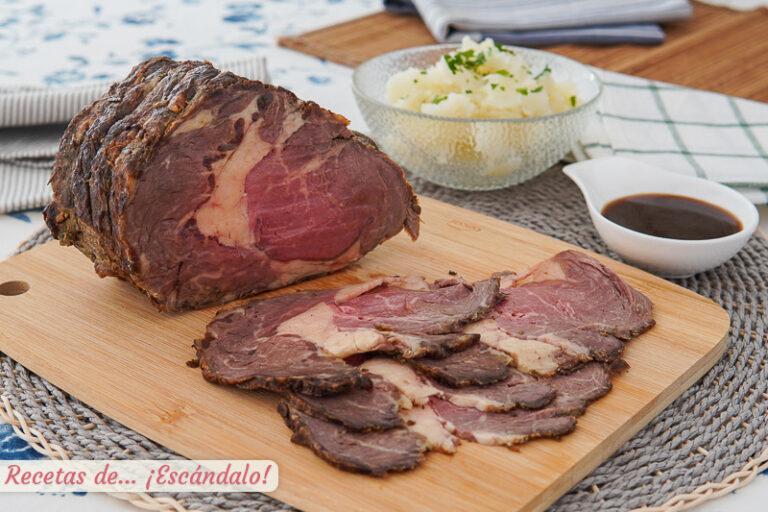 Codillo de cerdo asado al horno con patatas, ¡súper jugoso! - Recetas ...