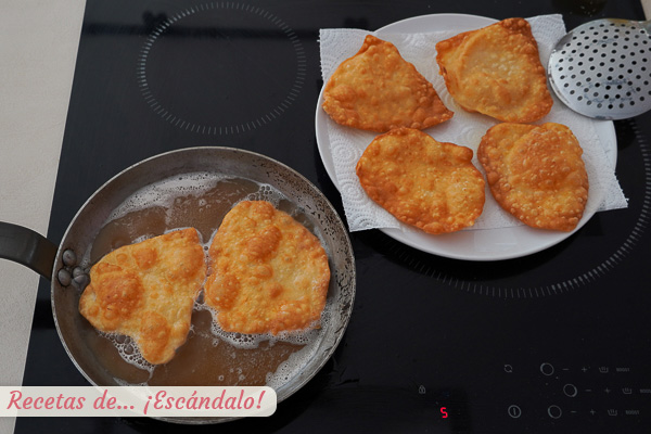 Como freir orejas de carnaval