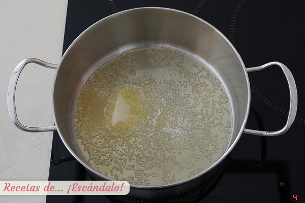 Mantequilla derretida salsa espanola